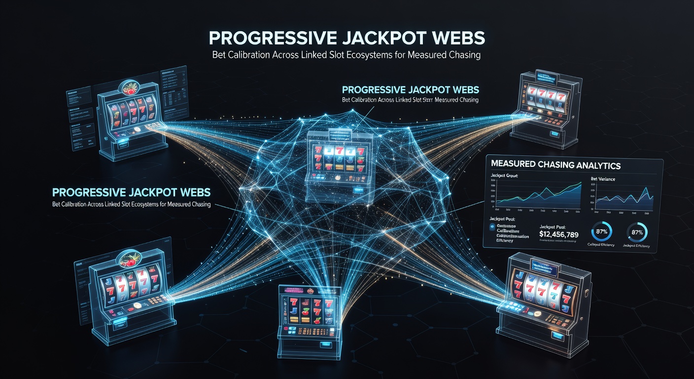 Slot player adjusting bet levels on a linked progressive machine with jackpot meter in background